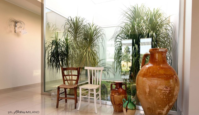 Holiday in Salento in total Relax, Villa with large garden and swimming pool.