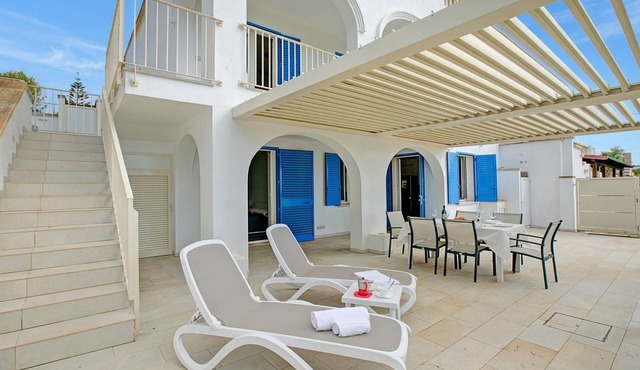 La Primula Apartment 1 with Sea-View, Salve, Italy