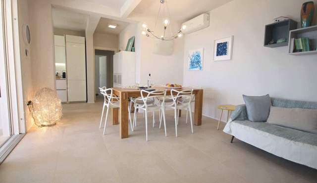 Modern villa in a quiet position with amazing sea view, near famous beaches