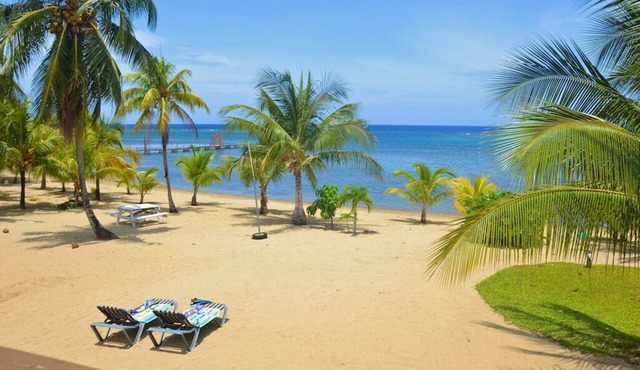 Private, beachfront house with 400' dock 2.5 acres, owners are nextdoor to help in Sandy Bay