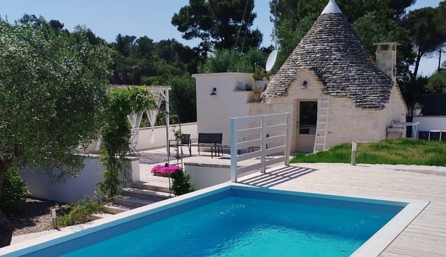 Romantic Trullo with Pool: Entire Private Property❣️