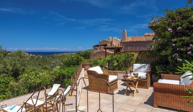 [SEA VIEW+POOL]Lovely home with panoramic terraces