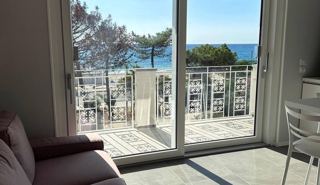 Stunning New beach-front apartment