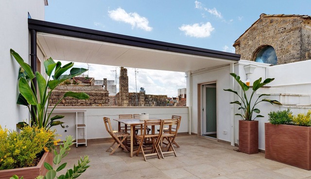 Suite apartment with Private Terrace, Wi-Fi and Air Conditioning