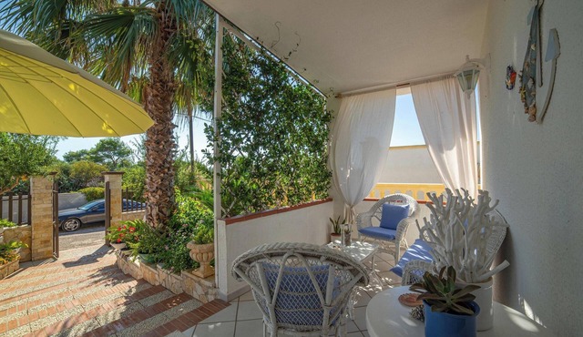Villa Calò 2 with Garden, 200 meters from Sea, Maruggio, Italy