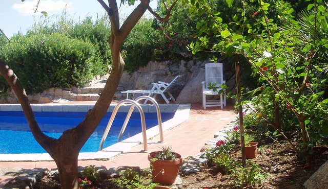 villa n 4 with pool 200 m from the sea, Villasimius, Sardinia in Villasimius