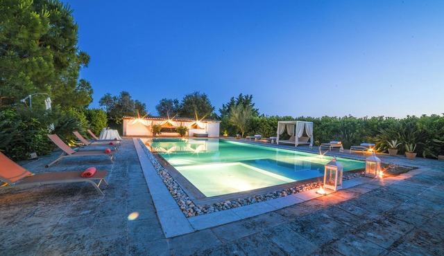 Villa Nina - Luxury Villa with Pool in Salento, Zollino, Italy