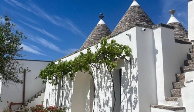 Villa 'Trullo Luco' with Private Terrace, Wi-Fi, and Air Conditioning