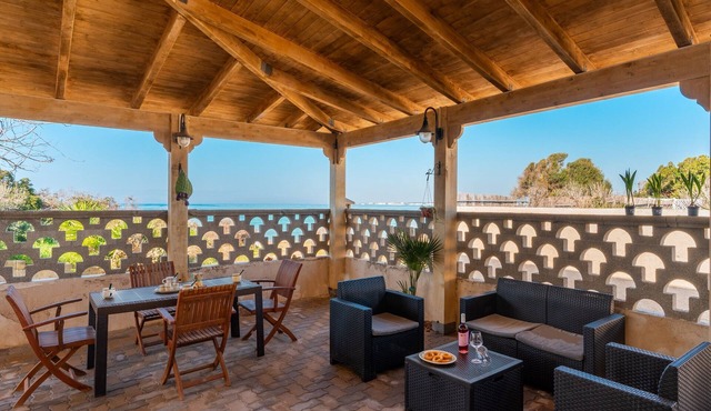 Villa 'Wanda' with Direct Access to the Beach and Air Conditioning