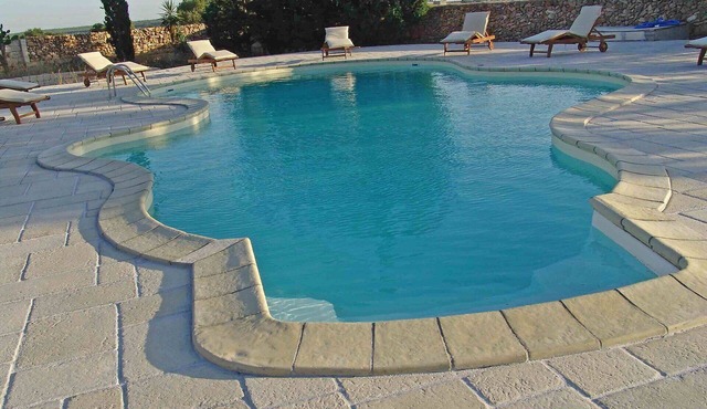 Wonderful private villa for 10 people with private pool, WIFI, A/C, TV, patio and panoramic view