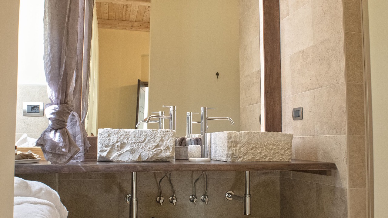 Photo of Bathroom in The Trulli of Alberobello