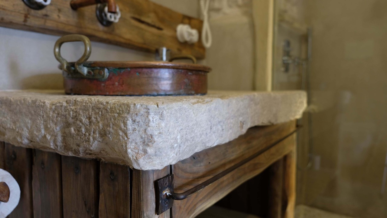 Photo of Bathroom in The Trulli of Alberobello