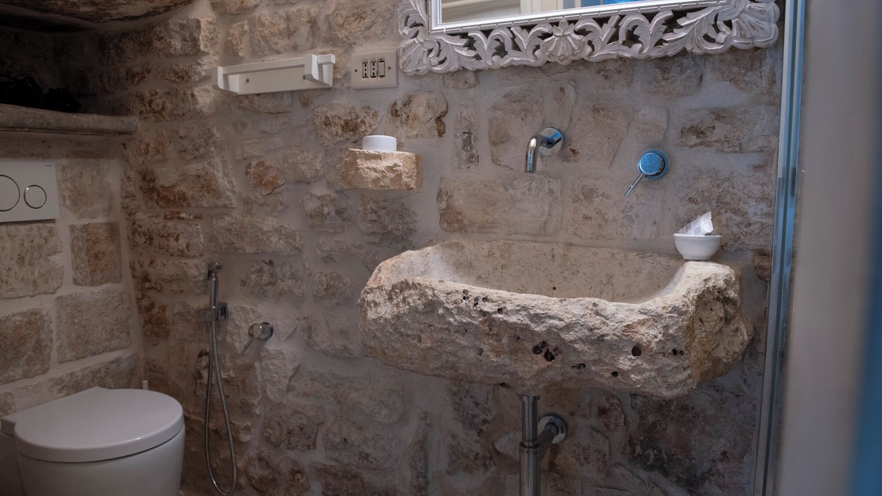 Photo of Bathroom in The Trulli of Alberobello
