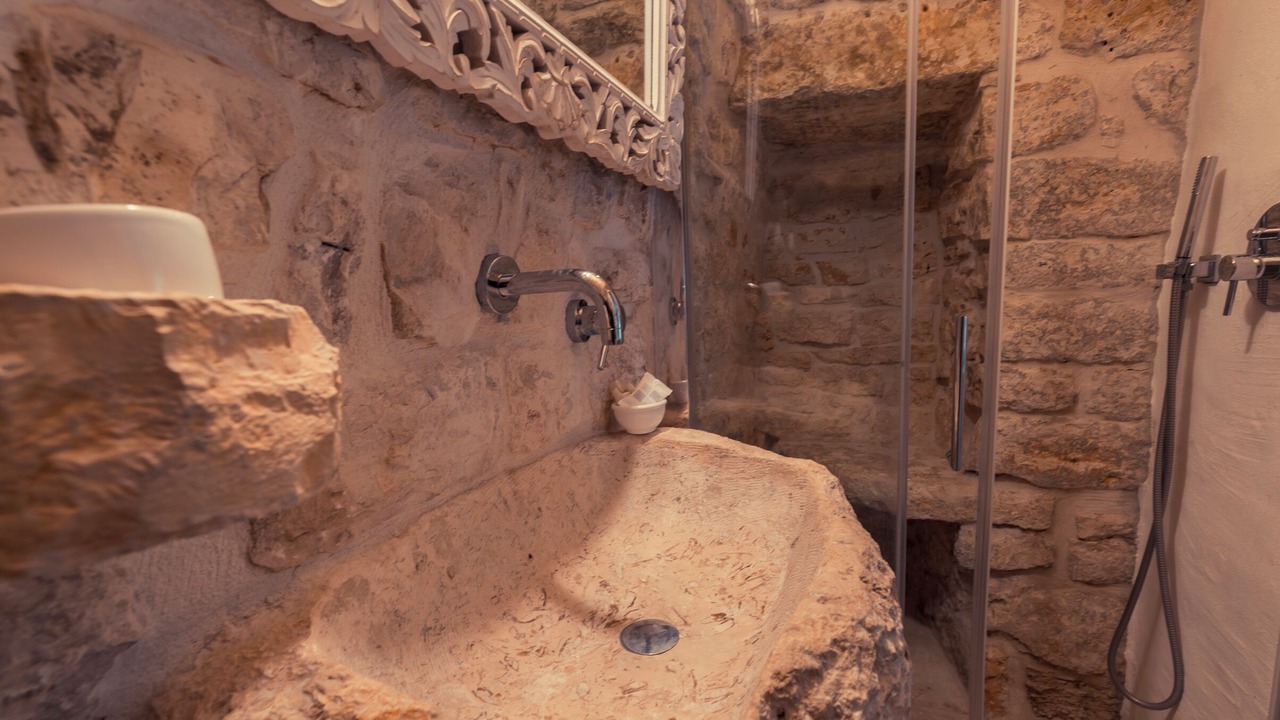 Photo of Bathroom in The Trulli of Alberobello