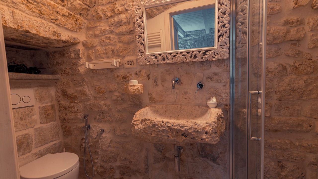 Photo of Bathroom in The Trulli of Alberobello