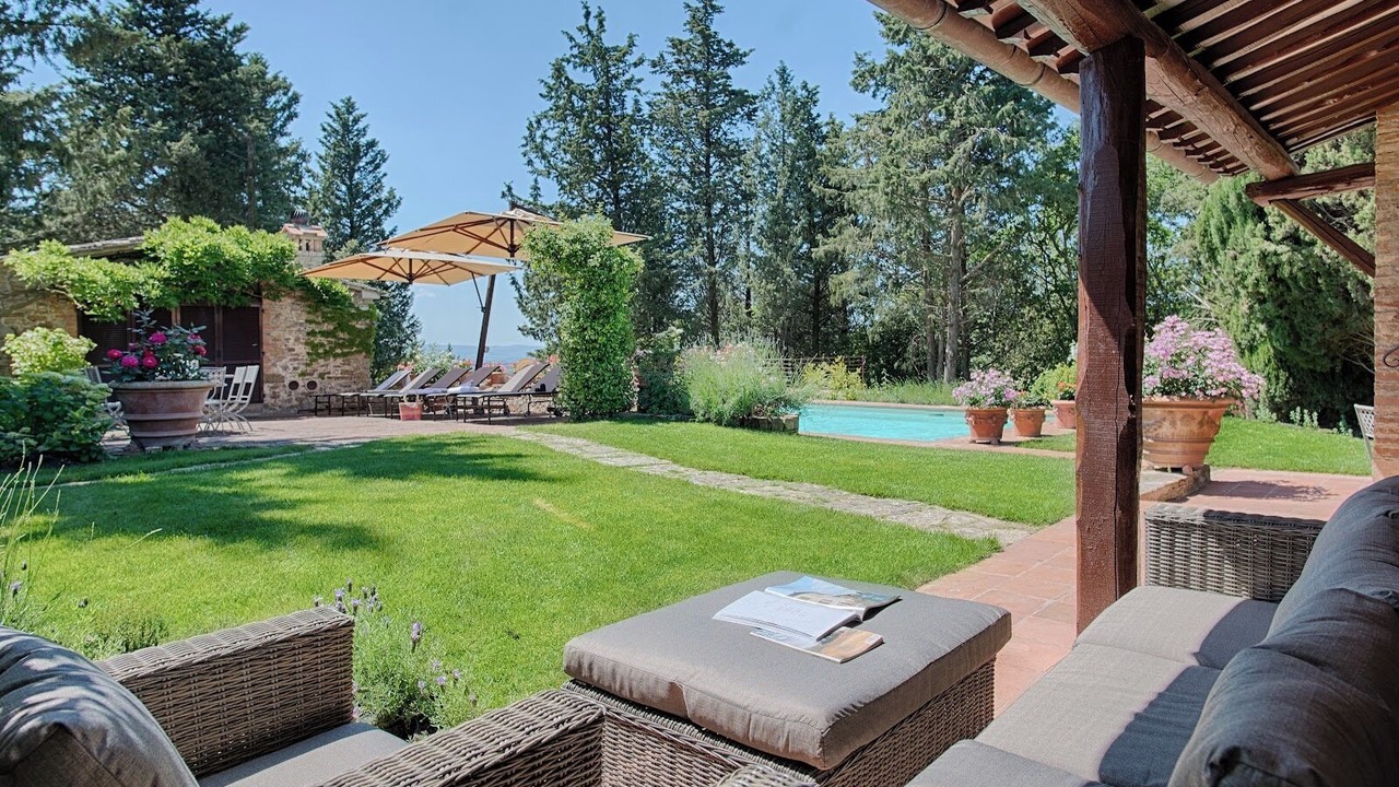 Photo of Patio Balcony in Castellina in Chianti