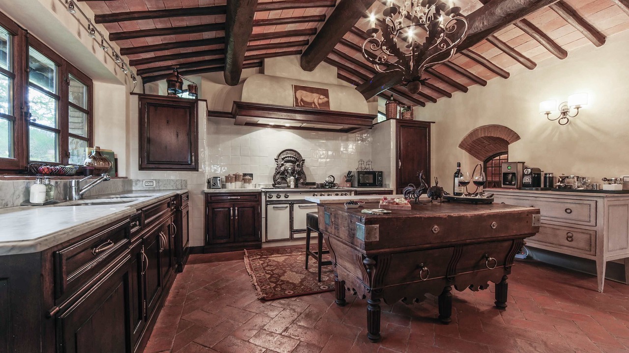 Photo of Kitchen in Gaiole in Chianti