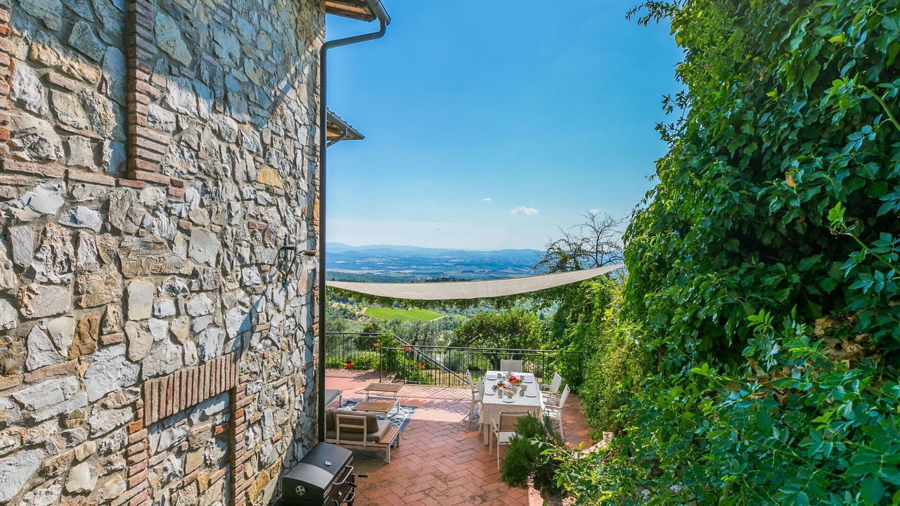 Photo of Patio Balcony in Castellina in Chianti