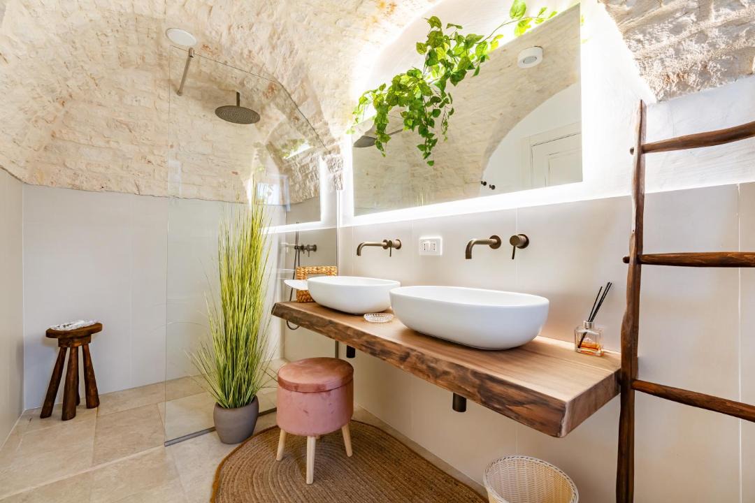 Photo of Bathroom in The Trulli of Alberobello