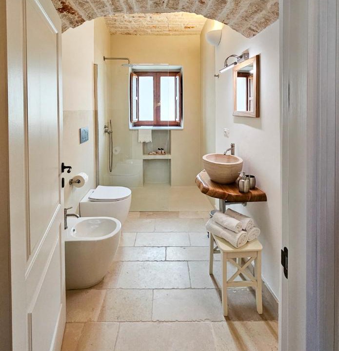 Photo of Bathroom in The Trulli of Alberobello