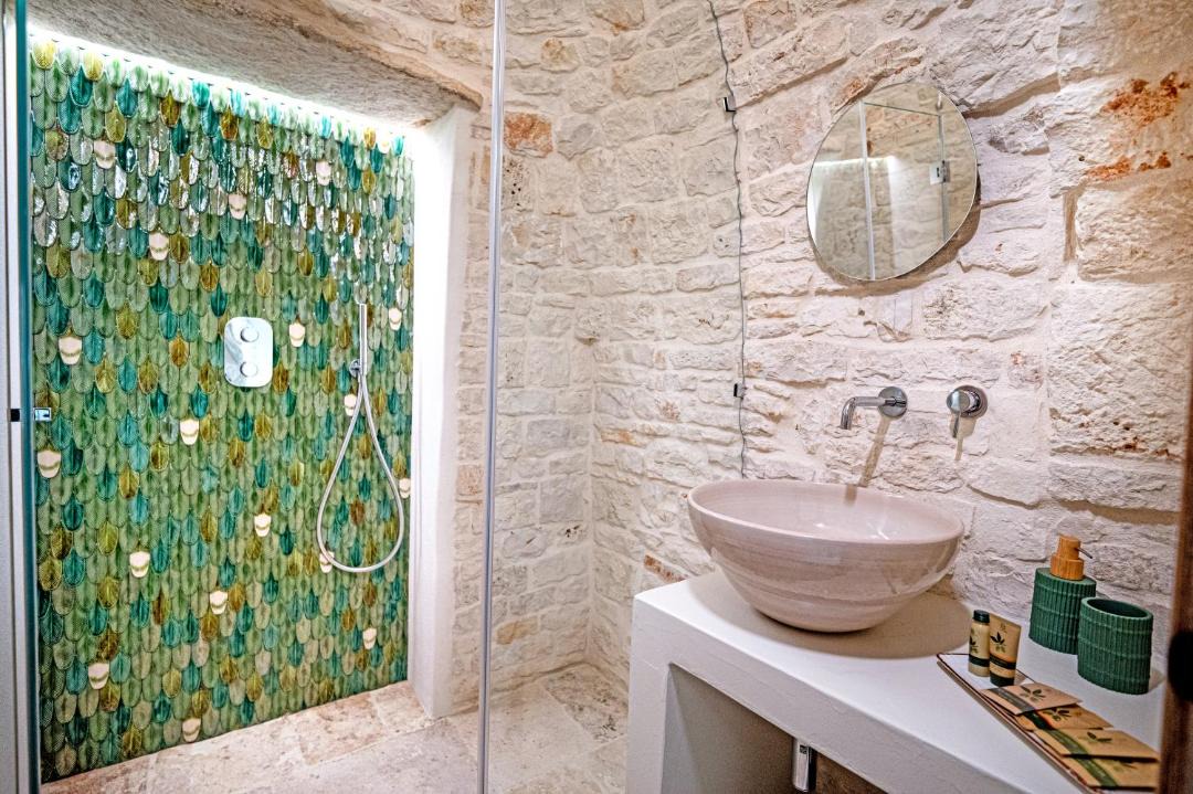 Photo of Bathroom in The Trulli of Alberobello