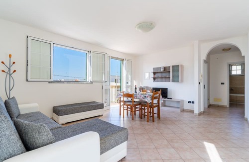 Santa Maria di Leuca House | Holiday Home "Dello Scalo" with Sea View, Balcony & A/C