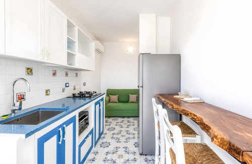 Castro Marina Apartment | Ground-Floor One-Bedroom Apartment with Sea-View Balcony in Castro di Lecce