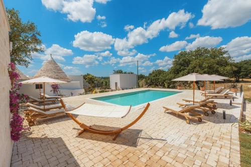 Trulli Zaccano con Piscina Privata